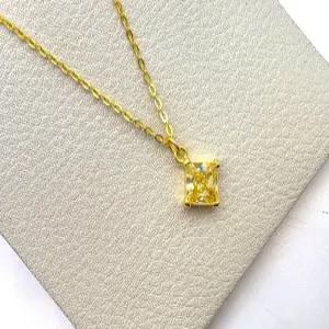 24K 순금 1돈 옐로Q 목걸이(18K 연결고리 장식)