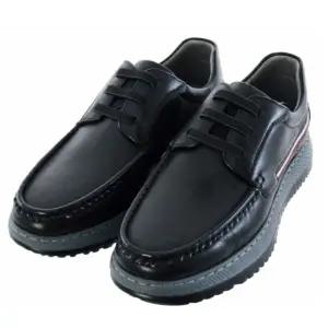 [롯데백화점]에스콰이아 남성화 천연소가죽 세미캐주얼 더비슈즈 YAEFHD051BK