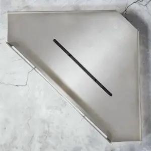 욕실 코너선반 스텐레스 선반 SUS304 무광 올스텐