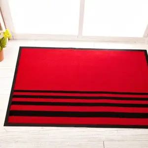 카펫 발판 중형 무지 레드 60x90 매트 패드 논슬립 (WFK8XWR)