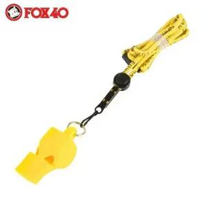 고품질 옐로우 스포츠호각 클래식 XH268 호루라기 줄포함 (WFJRQHI)