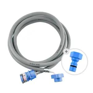 세탁기호스 국산 원터치 1.3M 급수 삼성 엘지 대우 세탁기호스 세탁호스