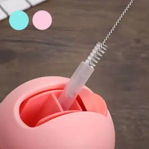 스테인리스 빨대 세척솔 스트로우 세척 브러쉬 빨대세척 실리콘빨대