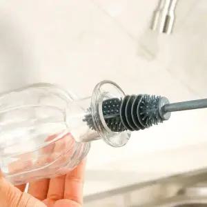 물병 1+1 텀블러세척솔 병솔 젖병세척솔 물병세척솔 실리콘 보온병세척