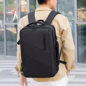 노트북 백팩 대용량 비즈니스 여행용 남성용 백팩 확장형 캐리어 방수 캐주얼 가벼운 대학생 데일리