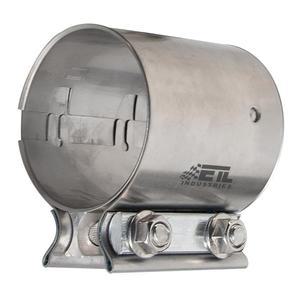 [미국배송] ETL 인더스트리 2.5인치 배기 클램프 버트 조인트 밴드 슬리브 커플러 304 스테인리스 스틸