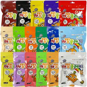 컬러클레이 50g 17색 세트 / 점토/아이클레이/찰흙