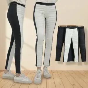 무릎편한 패딩팬츠 겨울 기모바지 방한 누빔 밴딩 국산 고급형