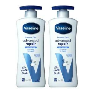 바세린 인텐시브 케어 어드밴스드 리페어 로션 400ml X 2개