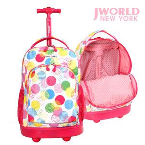 제이월드뉴욕 17인치롤링백팩 기내용캐리어 학생가방 스펙클 NBS-17