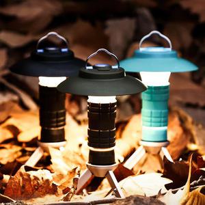 [캠핑일번가]백팩킹 3in1 미니 캠핑랜턴 블랙 감성랜턴