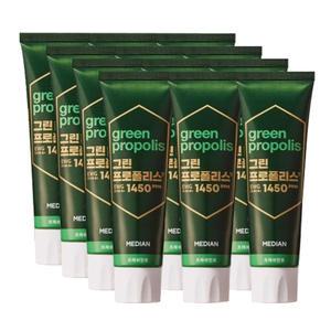 메디안 그린프로폴리스 치약 프레쉬민트 100g 3입 4개