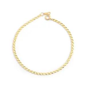 18k 나라주얼리 골드 0.7콩사다리 팔찌