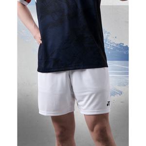 [요넥스] 15170EX 국가대표 배드민턴 남성 반바지 화이트