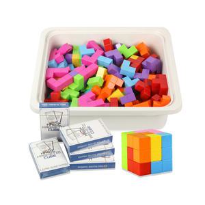 마그네틱 매직 자석 소마 큐브 테트리스 기관용 84p (보관함포함)