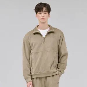 [하프클럽/체이스컬트]남성 융기모 반집업 티셔츠-DFRK5123D0X