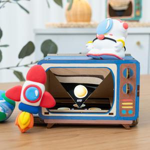 과학수업 빛의원리 홀로그램 3D입체 TV 만들기 시어터 실험도구 키트 영상무료제공 교구