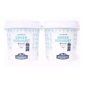 코우카키스 무지방 그릭 요거트 1kg x 2개