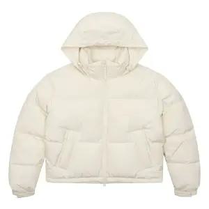 크림 푸퍼 다운 점퍼 24W1151JJ