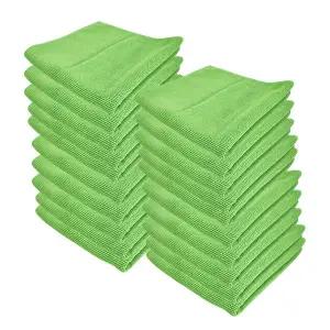 제이오마켓 초극세사 경편 2합 이지타올 40X40 그린 20P/청소용 주방 세차 극세사 손걸레 보루 융 요술 행주