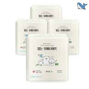 [춤추는고래]춤추는고래 대용량 입는 오버나이트 팬티형 7P x 4팩 (28매)