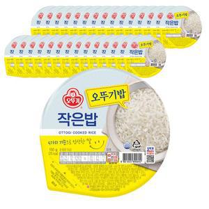 오뚜기 작은밥 150g X 30개 맛있는 흰밥 즉석식품