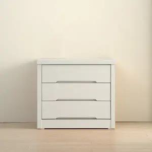 우아미가구 네아 깊이 500 대용량 3단 서랍장 900