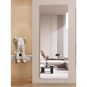 붙이는전신거울 노프레임 부착형 대형 릴 거울스티커