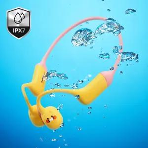 핑크 춘식이 골전도 이어폰 초경량 오픈형 방수 무선 블루투스 이어폰/안전