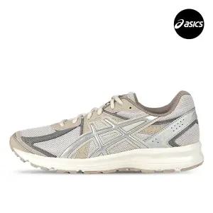아식스 조그 100S 남자 여성 운동화 오트밀 퓨어 실버 1203A684-250