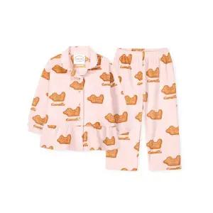 [오르시떼](센텀시티점)여아동 G047 비스킷까미유 긴소매 파자마 세트