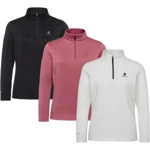 [블랙야크](강남점)25년 겨울신상 여성 트레킹/등산 기능성 폴라텍 파워드라이 기모 집업 긴팔티 1BYZTW...