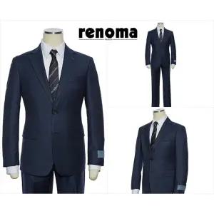 [롯데백화점]레노마 한정 F/W 다계절 모100 이태리 최고급원단 네이비 정장 수트 양복  EK3653