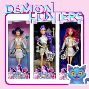 케이팝 데몬헌터스 인형 바비 캐릭터 공주 루미 어린이 선물 루미 미라 관절 조이 피규어