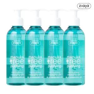 [15%+카드12%] (블랙헤드&피지개선) 지아자 마누카트리 클렌징젤 200ml 4개