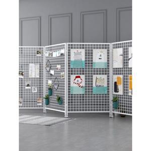 철망 파티션 2개세트 1 7m 이동식 스탠드 8m 작품 전시대 메쉬