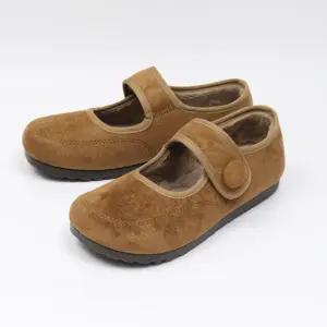 페조 여성 메리제인 플랫슈즈 겨울 모카신 PZSL-GL-0952