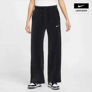 나이키 브랜드관 여성 벨루어 하이웨이스트 와이드 레그 팬츠 HV5036010