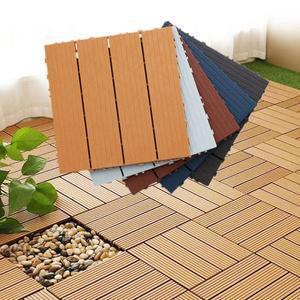 플라스틱 목재 바닥재 테라스 정원 야외 발코니 리모델링 방수 미끄럼 방지