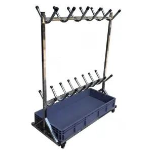 장화거치대 장화건조대 스텐 현관 신발 강철 30쌍 40켤레