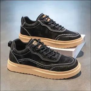 인기상품 스타일 남자 키높이 워커 스티치 포인트 2컬러 단화 [WFLDJ7A_251230]