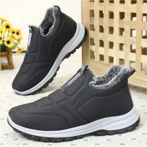 GM남성 여성용 패딩 방한화 보온 방한 털 신발 운동화