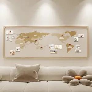 세계지도 자석 마그넷 마그네틱 보드판 세계여행 여행보드 벽장식 액자 여행 관광 표시판