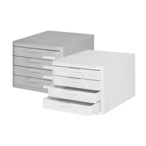 시스맥스 컴팩트파일캐비넷 4단 -54098 서랍장 수납장 서랍 정리 수납 가구