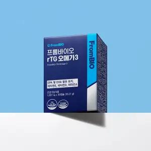 프롬바이오 rTG오메가3 30캡슐x3박스/3개월 227649