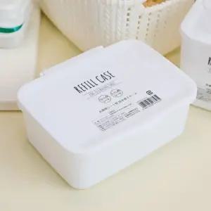 화이트 세탁 세제용기 디스펜서 모음 (시트케이스) 세제통 가루세제통