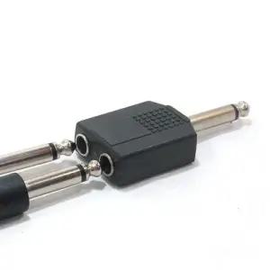 AV젠더 영상 55잭 음향 Y플러그 마이크 커넥터 스피커 WFIOA4A