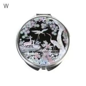 자개손거울 사슴송학 컬러 W7E161A