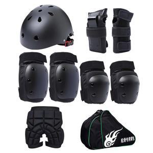 보호장비 S사이즈 블랙 보호구 스케이트 헬멧 팔꿈치 스케이트보드 보호