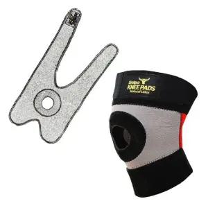 지지대밴드 러닝 배구 축구 스쿼트 농구 원형 네오프렌 KP04 무릎보호대 (WFK9R5D)